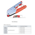 Aislamiento seguridad F Coaxial conector herramienta que prensa